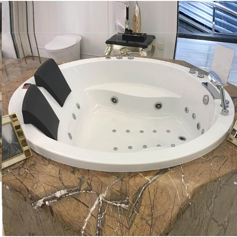 Home Bathroom Jacuzzi - Banyo Çift Kişilik Ankastre Ayaklı Yuvarlak