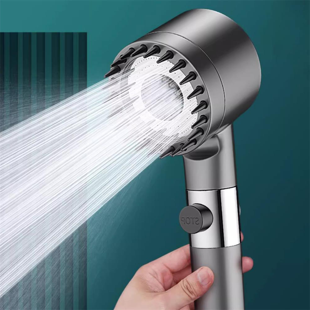 Home Bathroom Taps - 3 Modlu Duş Başlığı Yüksek Basınçlı