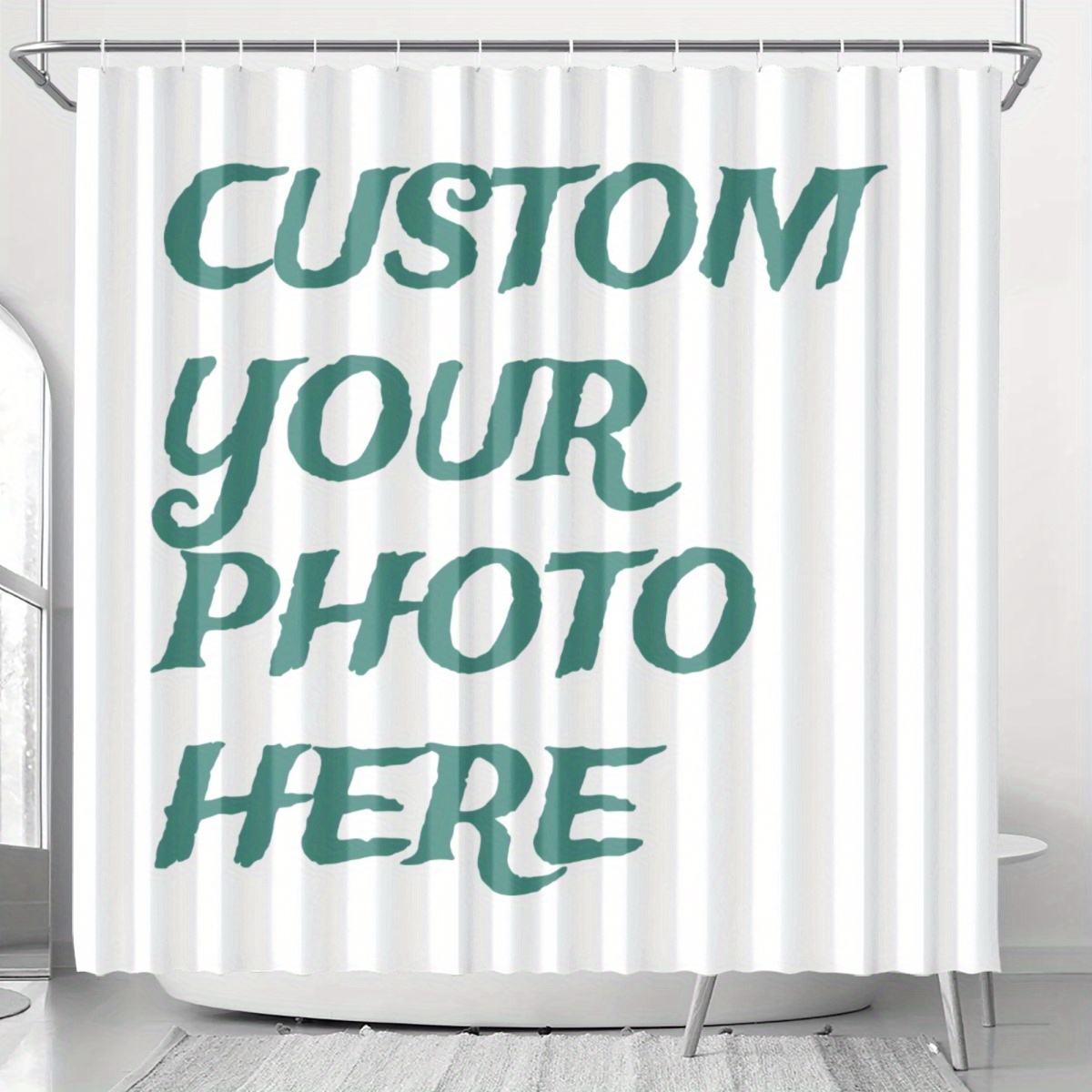 Home Bathroom Images - Özel Fotoğraf Banyo Perdesi, Kişiselleştirilmiş Resim