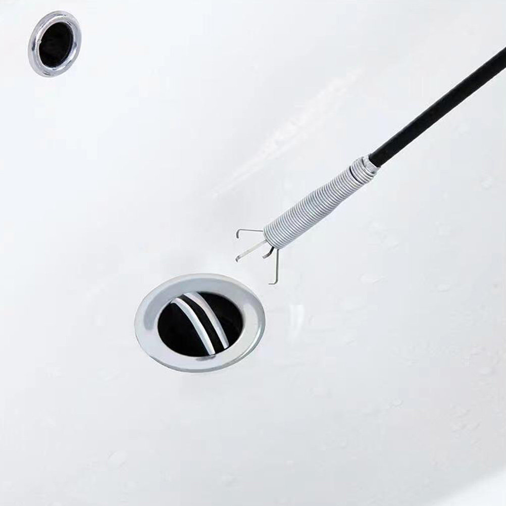 Drain Hair Catcher - 2 adet bükülebilir drenaj temizleme aracı