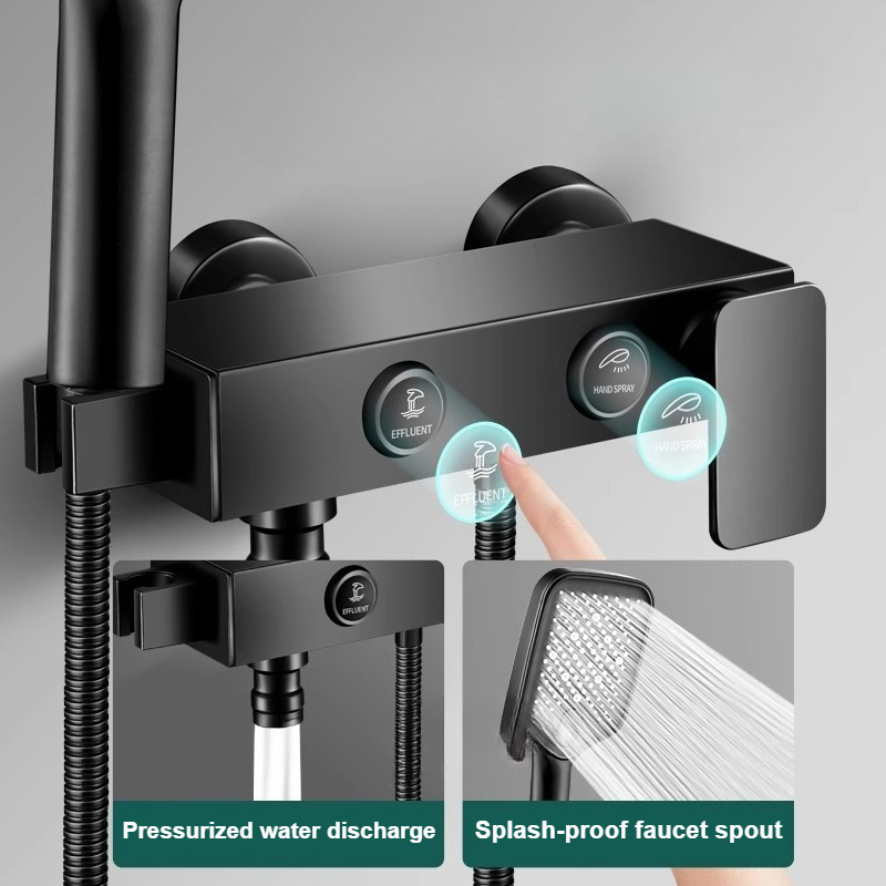 Home Bathroom Taps - Duvara Monte Sıcak ve Soğuk Su