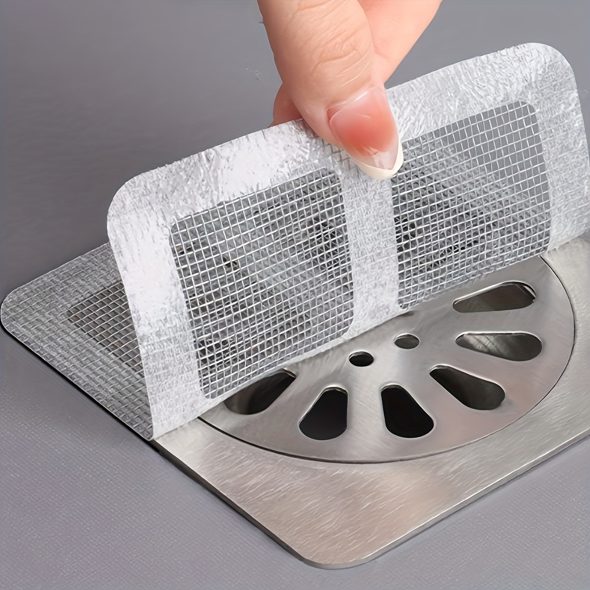 Drain Hair Catcher - Tek kullanımlık Yer Süzgeci Etiketi Böcek