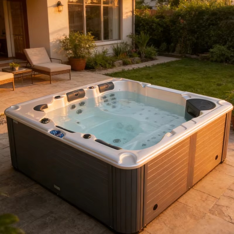 Home Bathroom Jacuzzi - Villa Bahçesi İçin Sıcak Küvet Jakuzi