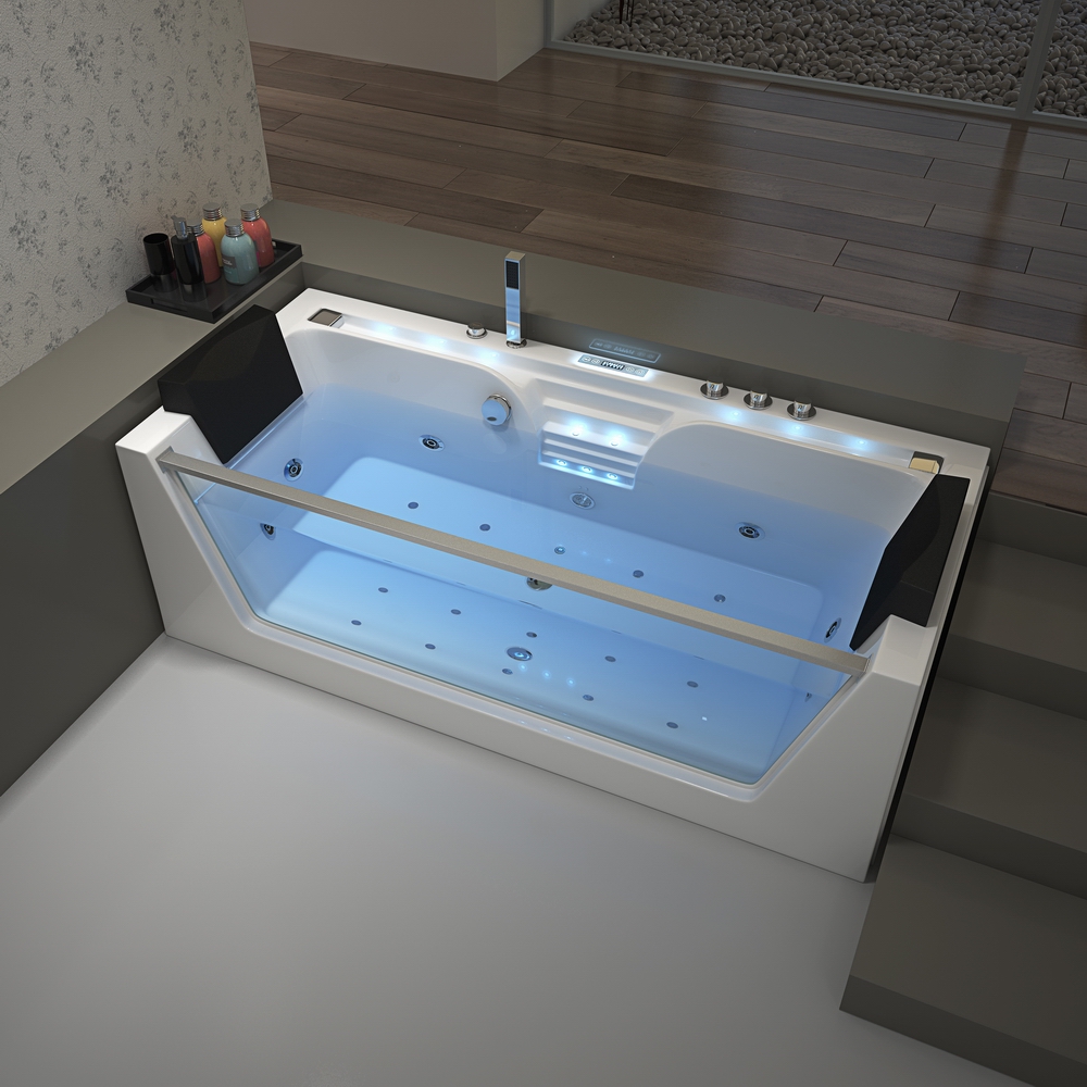 Home Bathroom Jacuzzi - Kapalı Hidromasaj Jakuzi Spa Küveti Malzemesi