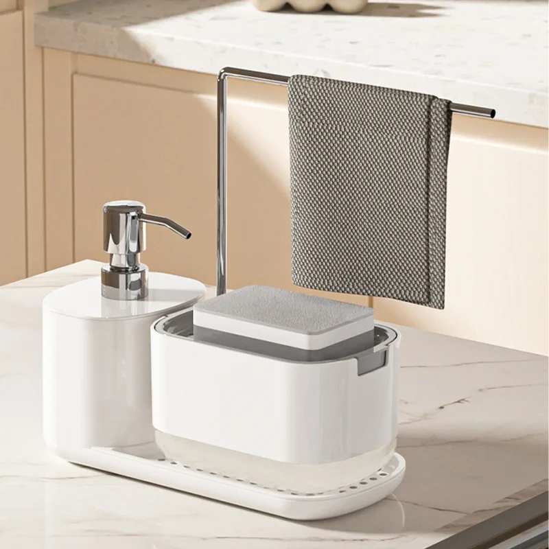 Home Kitchen Bathroom Cleaning - Sabunluk Sünger Tutucu Temizleme Sıvısı pompalı