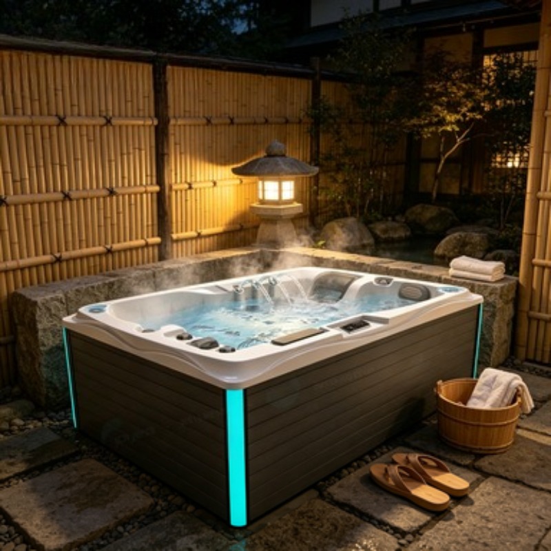 Home Bathroom Jacuzzi - 3 Kişilik Balboa Akrilik Jakuzili Spa