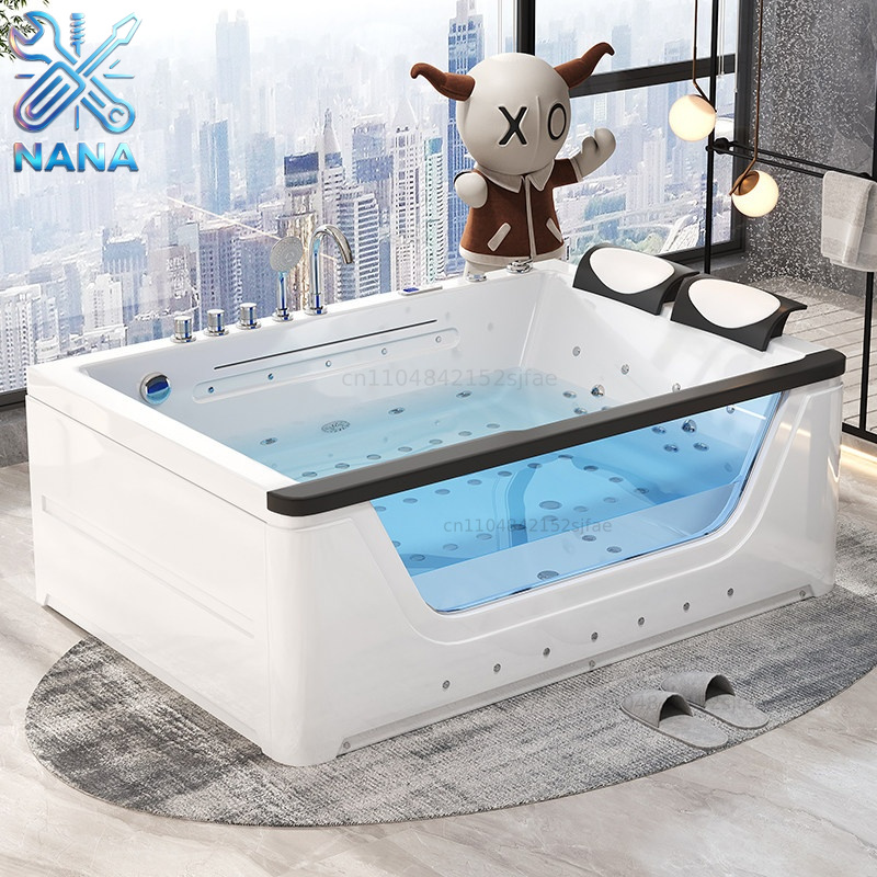 Home Bathroom Jacuzzi - 2 Kişilik Akrilik Jakuzili Sıcak Küvet,