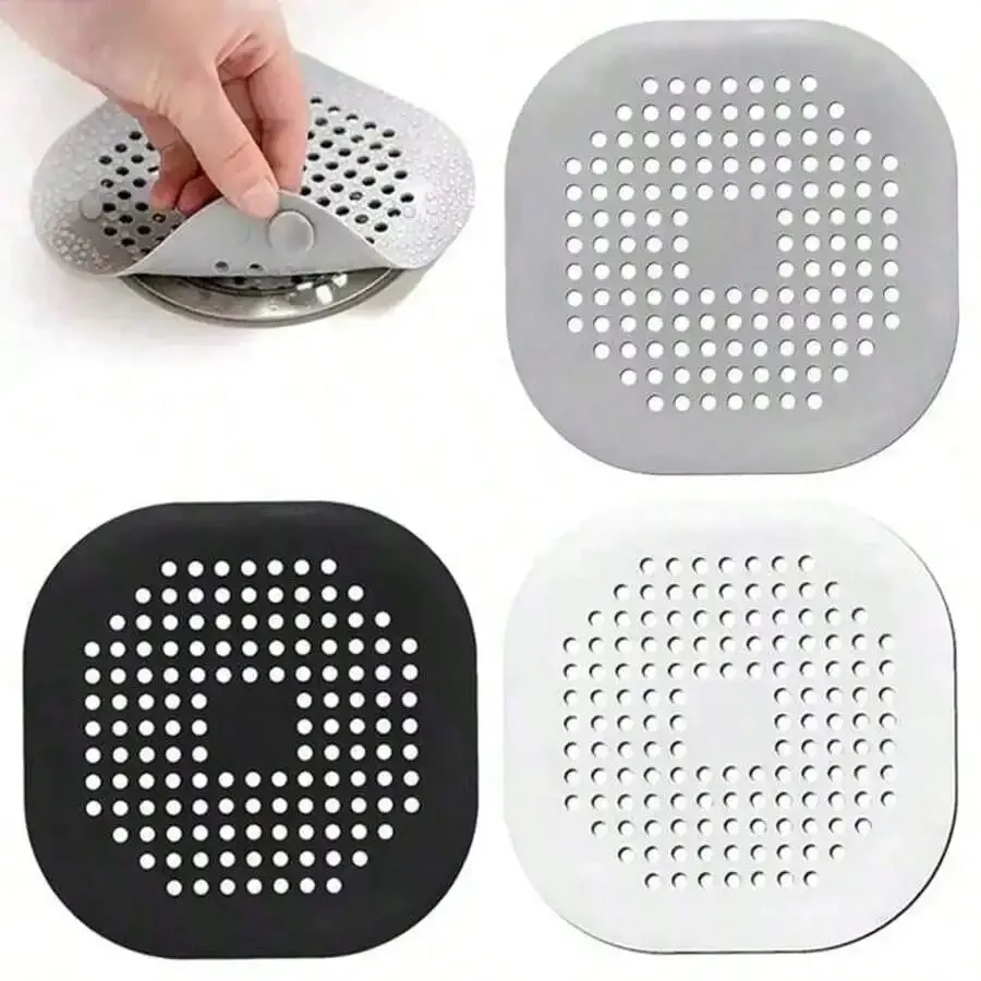 1/3 adet Silikon Saç Tutucu, V - Drain Hair Catcher incelemesi ve fiyatı