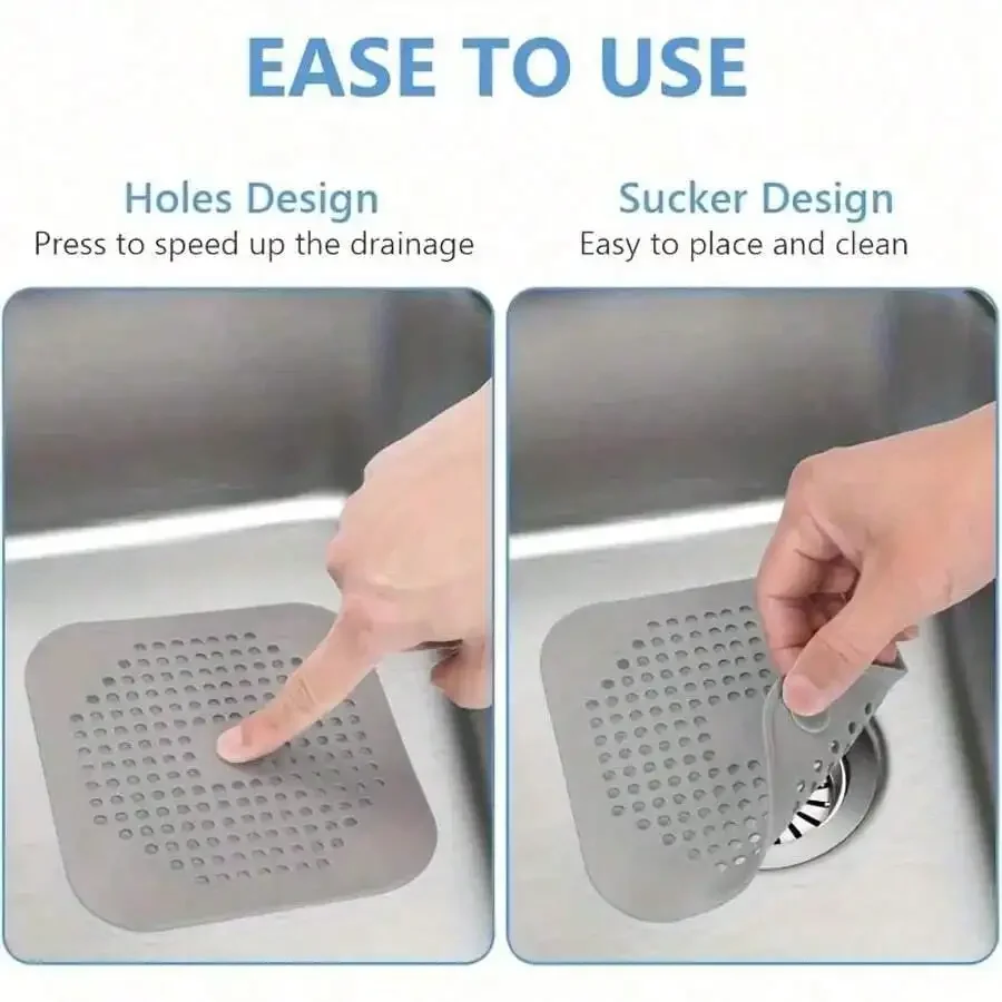 1/3 adet Silikon Saç Tutucu, V - Drain Hair Catcher incelemesi ve fiyatı