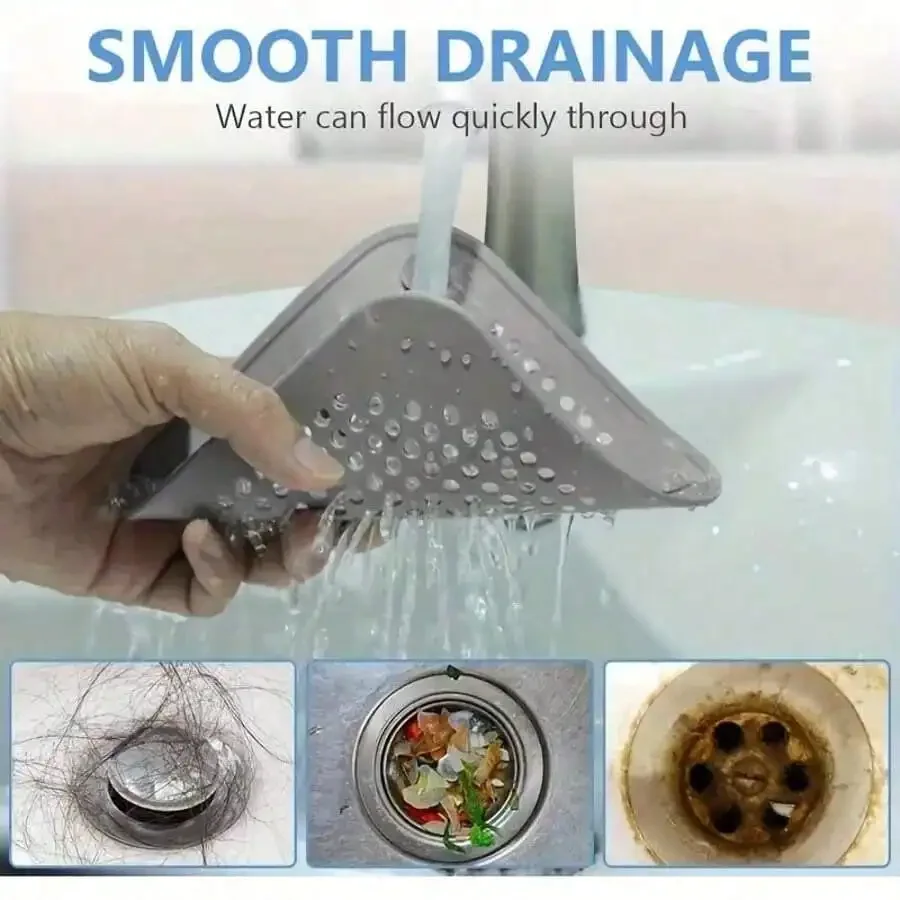 1/3 adet Silikon Saç Tutucu, V - Drain Hair Catcher incelemesi ve fiyatı