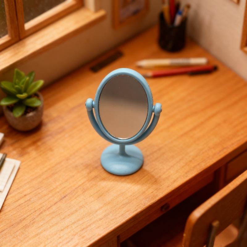 1 adet minyatür Retro ayna tuv - Home Bathroom Model incelemesi ve fiyatı