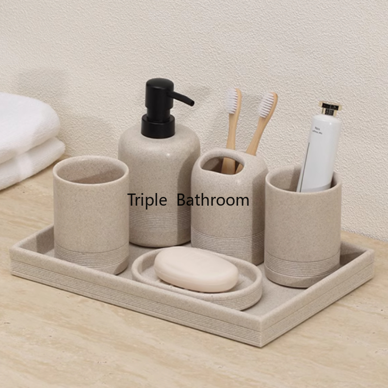 1 adet kumtaşı banyo tuvalet m - Zara Home Bathroom Set incelemesi ve fiyatı
