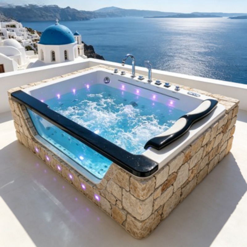 4 Kişilik Dış Mekan Spa Jakuzi - Home Bathroom Jacuzzi incelemesi ve fiyatı