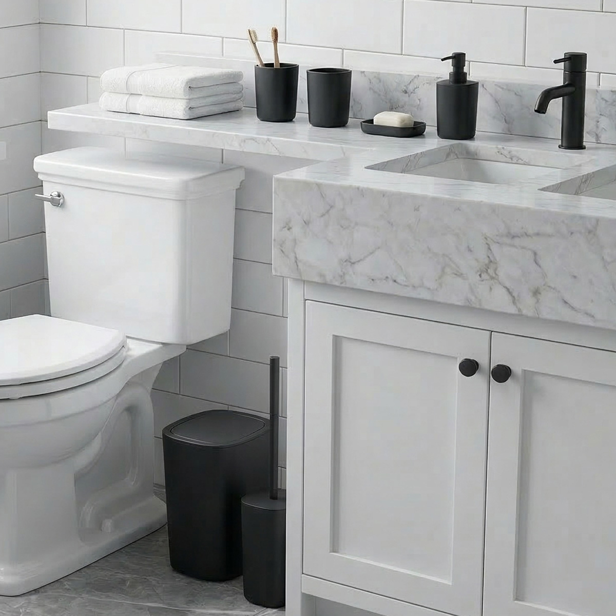 6 Parça Banyo Aksesuar Seti, T - Zara Home Bathroom Set incelemesi ve fiyatı