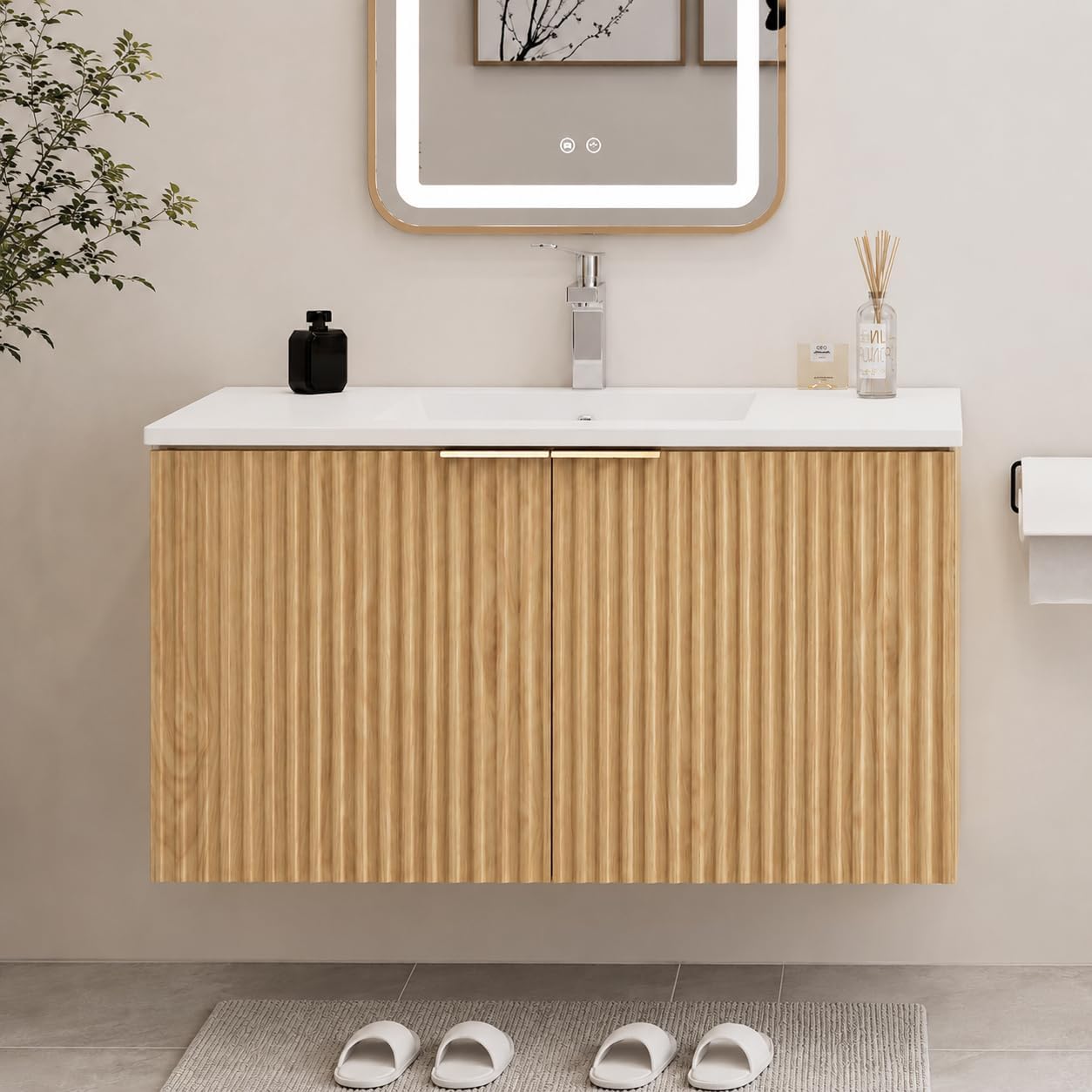 Modern Yüzer Banyo Dolabı Dalg - Home Design Bathroom incelemesi ve fiyatı