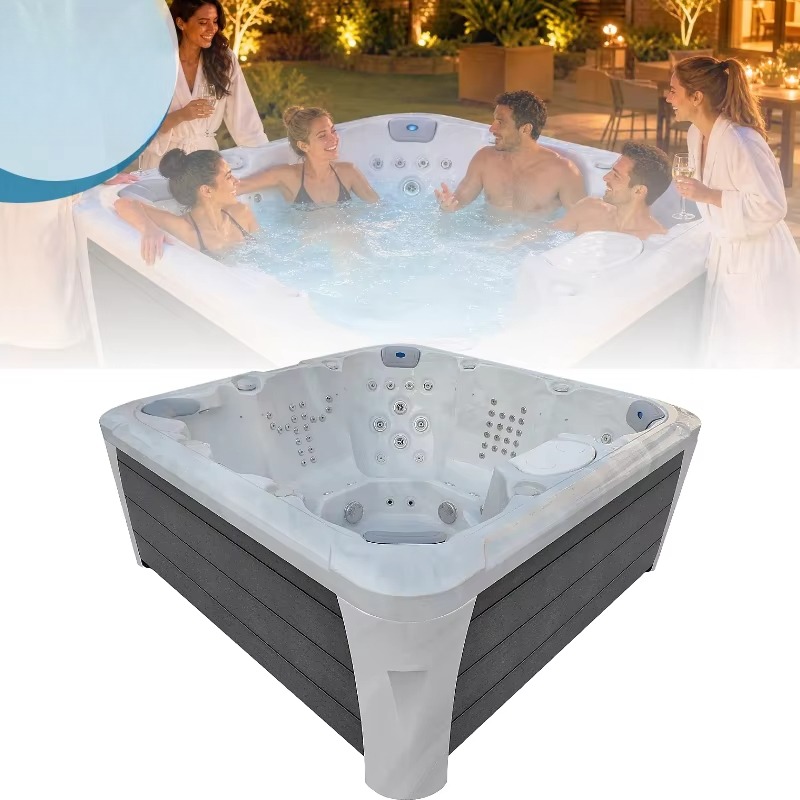 4 Kişilik Dış Mekan Jakuzili S - Home Bathroom Jacuzzi incelemesi ve fiyatı