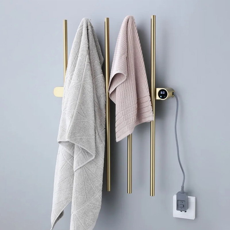 Fırçalanmış Altın Renkli Dikey - Towel Warmer Electric incelemesi ve fiyatı