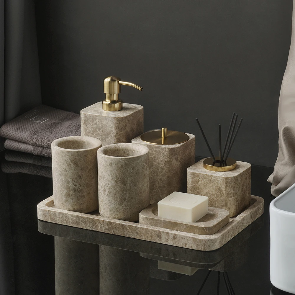 Emperador Light Doğal Mermer B - Zara Home Bathroom Set incelemesi ve fiyatı