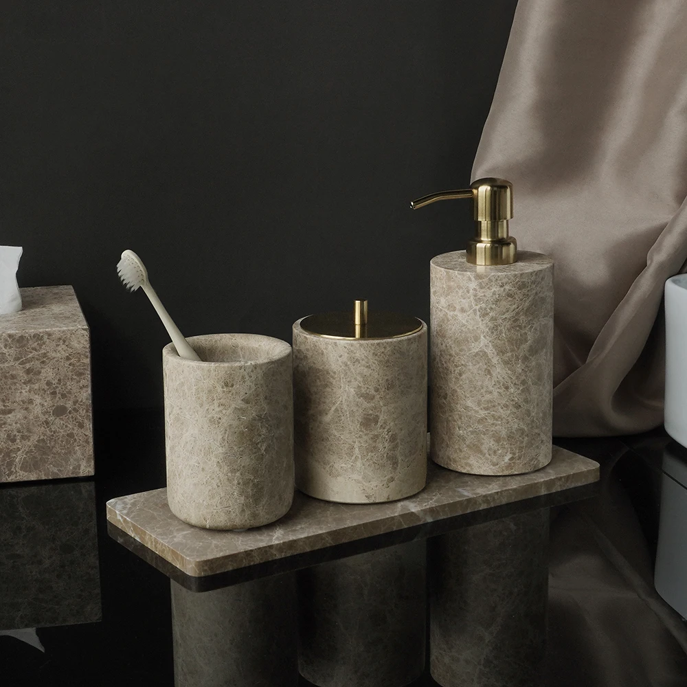 Emperador Light Doğal Mermer B - Zara Home Bathroom Set incelemesi ve fiyatı