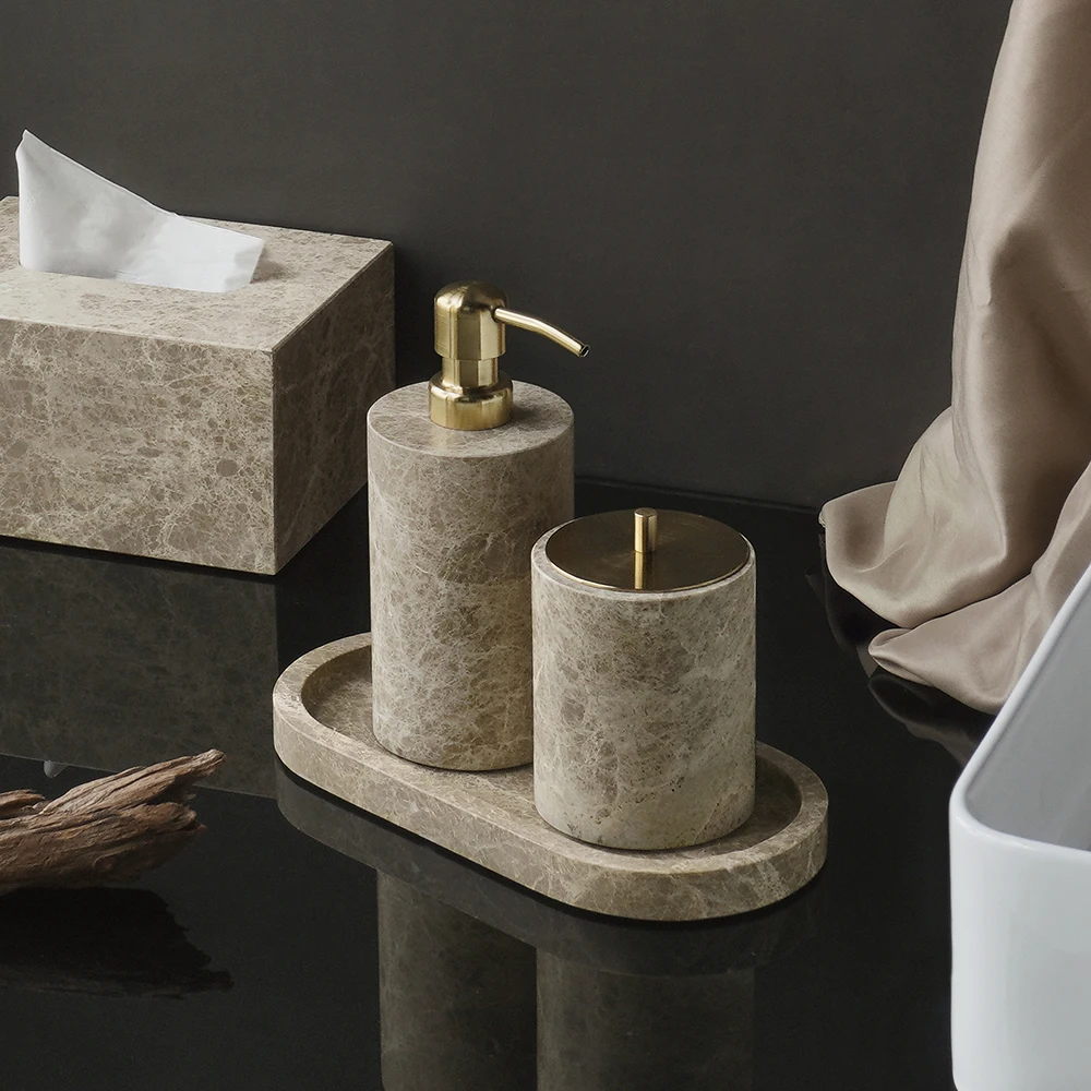Emperador Light Doğal Mermer B - Zara Home Bathroom Set incelemesi ve fiyatı