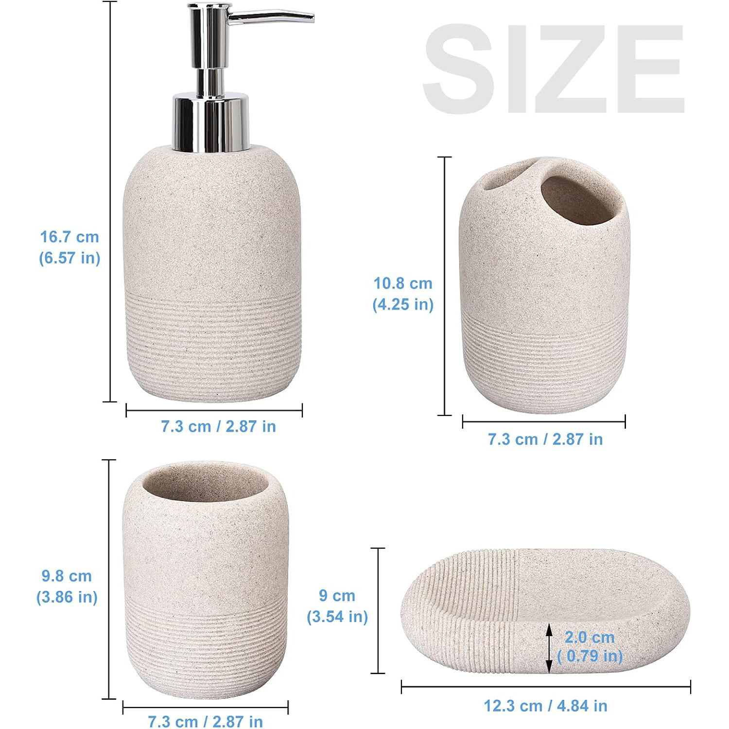 Modern Kumtaşı Reçineli Banyo  - Zara Home Bathroom Set incelemesi ve fiyatı