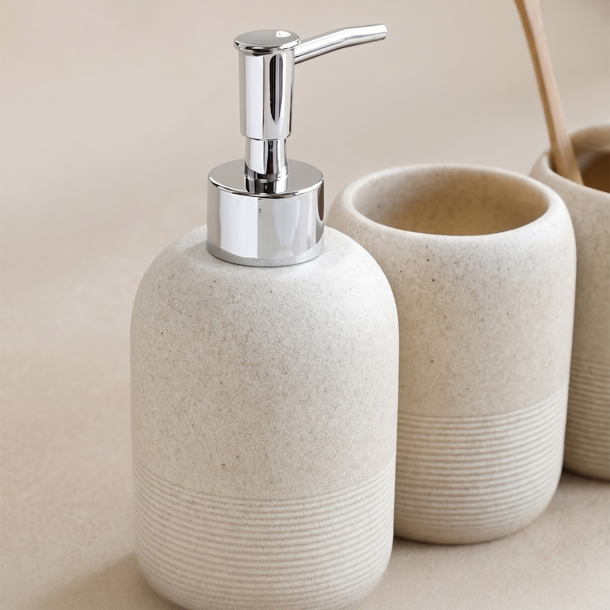 Modern Kumtaşı Reçineli Banyo  - Zara Home Bathroom Set incelemesi ve fiyatı