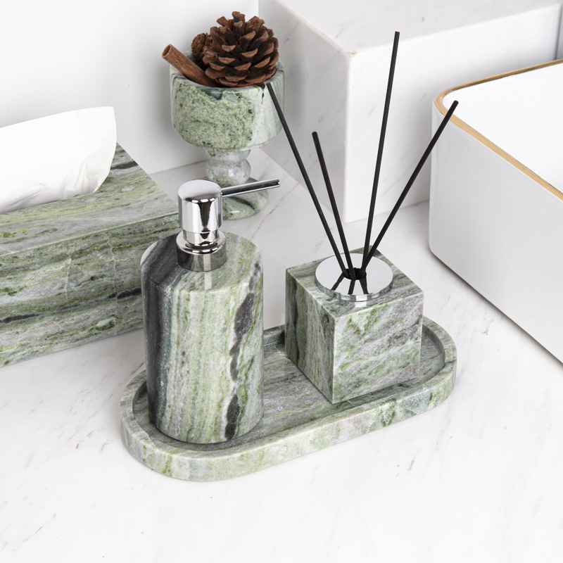 Hafif Lüks Mermer Banyo Makyaj - Zara Home Bathroom Set incelemesi ve fiyatı
