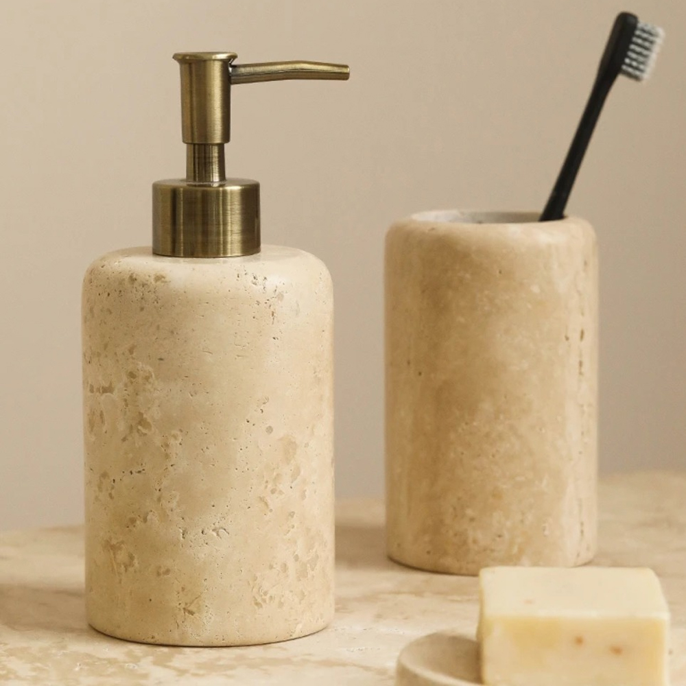 İskandinav mağara taş banyo se - Zara Home Bathroom Set incelemesi ve fiyatı