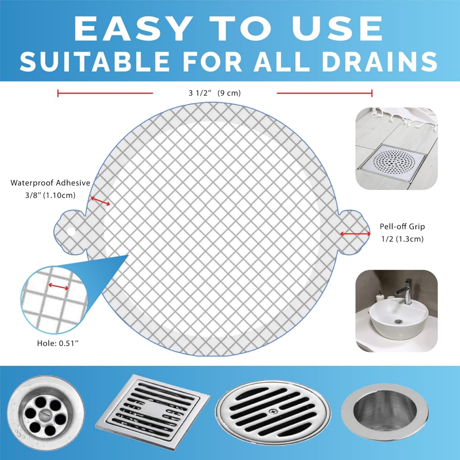 35'li Paket Tek Kullanımlık Du - Drain Hair Catcher incelemesi ve fiyatı
