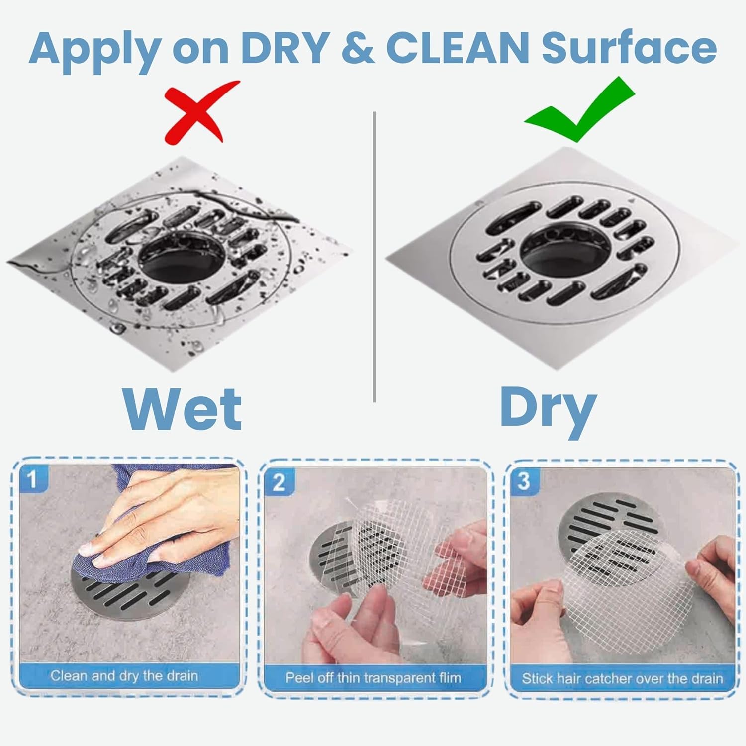 35'li Paket Tek Kullanımlık Du - Drain Hair Catcher incelemesi ve fiyatı