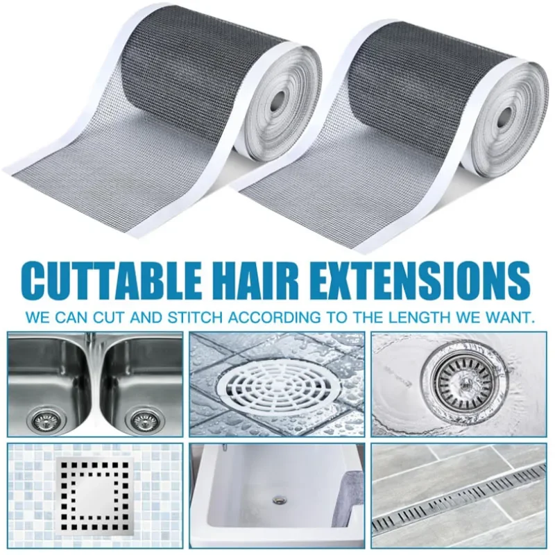 1-3 Rolls Kesilebilir Duş Dren - Drain Hair Catcher incelemesi ve fiyatı