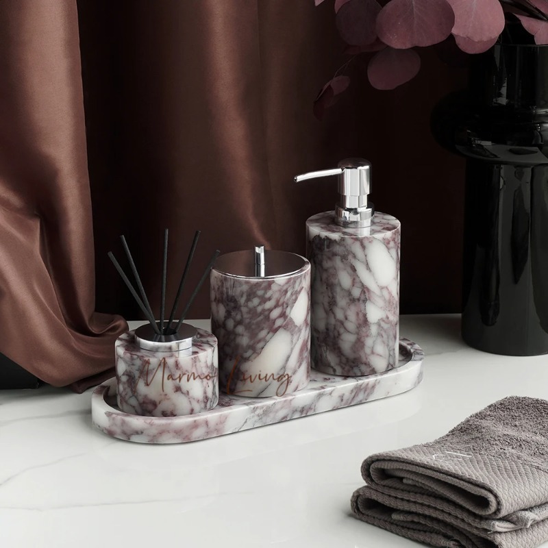 Calacatta Viola Mor Doğal Merm - Zara Home Bathroom Set incelemesi ve fiyatı