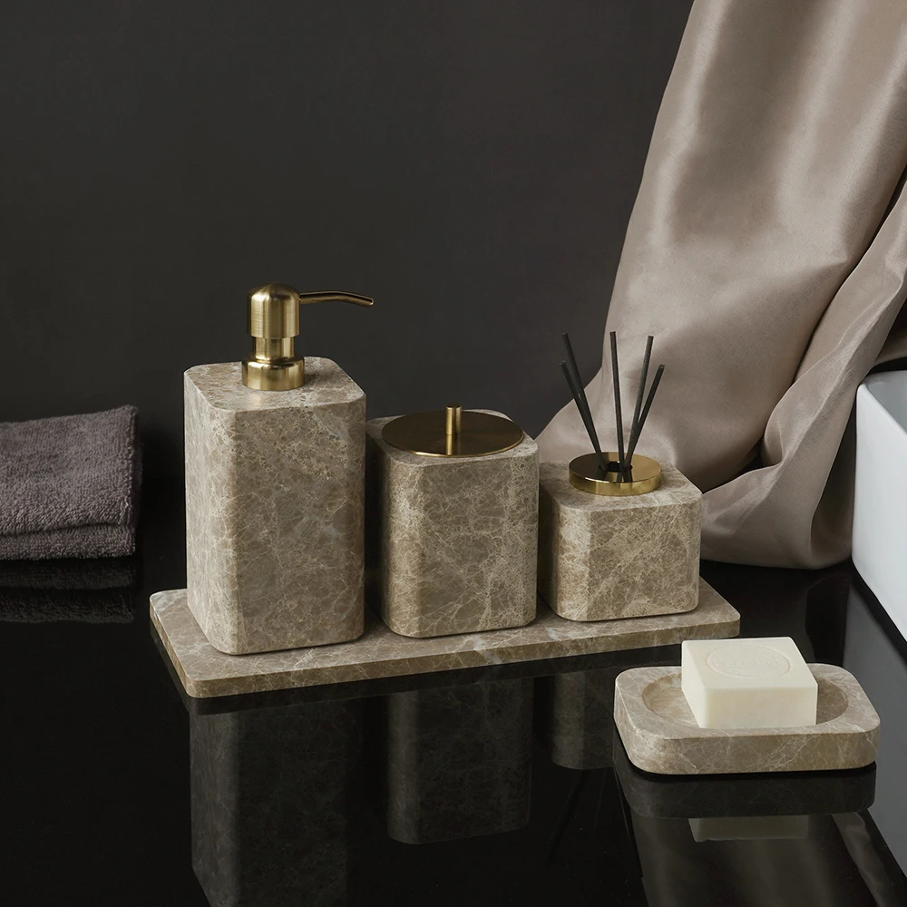 Emperador Light Doğal Mermer B - Zara Home Bathroom Set incelemesi ve fiyatı