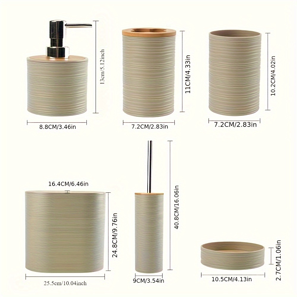6 adet/takım Banyo Aksesuarlar - Zara Home Bathroom Set incelemesi ve fiyatı